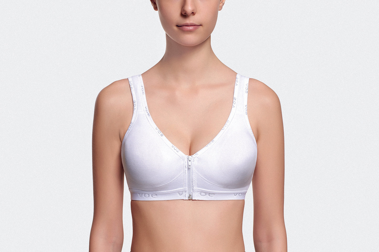 Post Surgical Bra | Front and back closures | Model: Cobre - Oro - Ebano