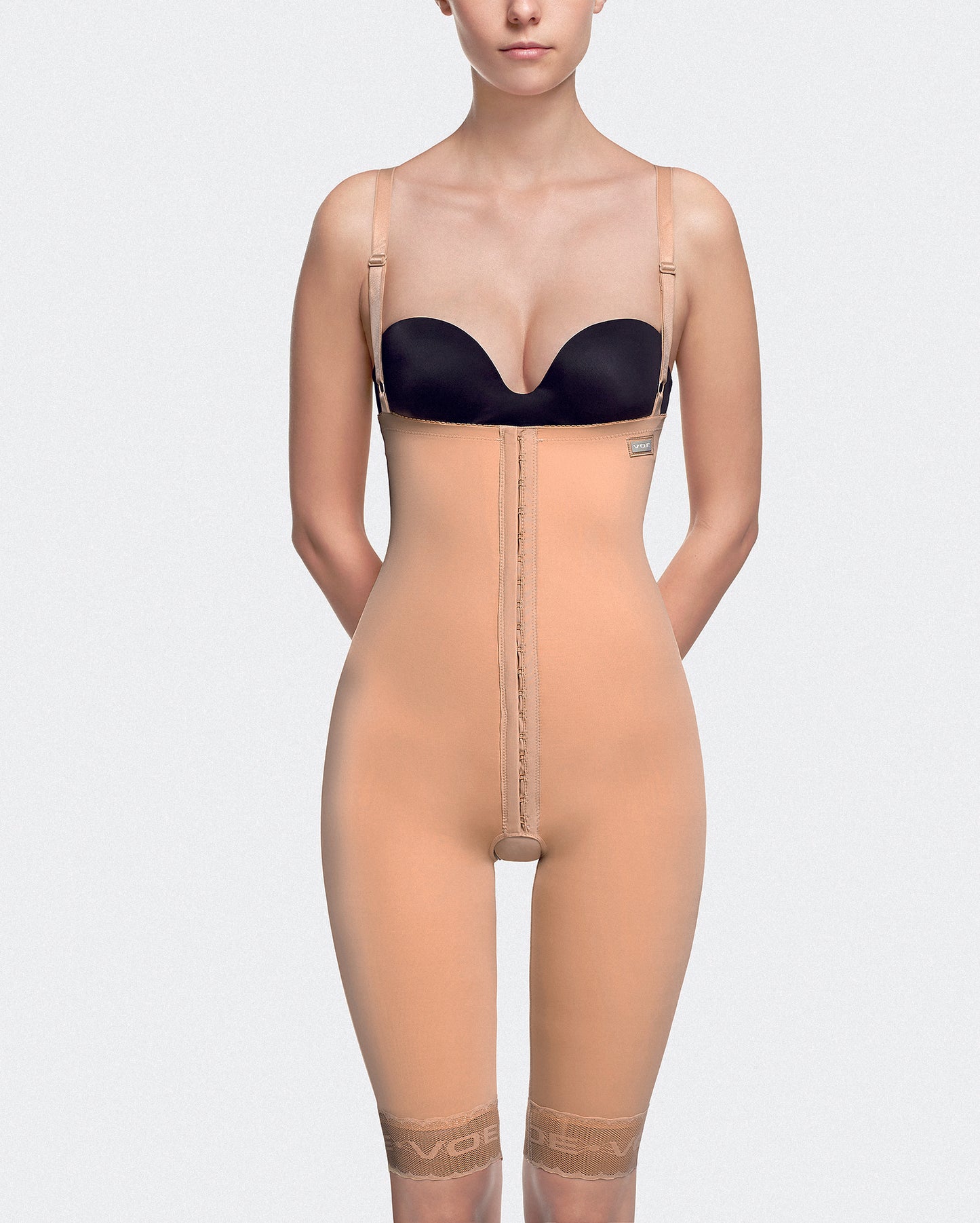 Compression Bodysuit | High - Waist | Above - Knee Length