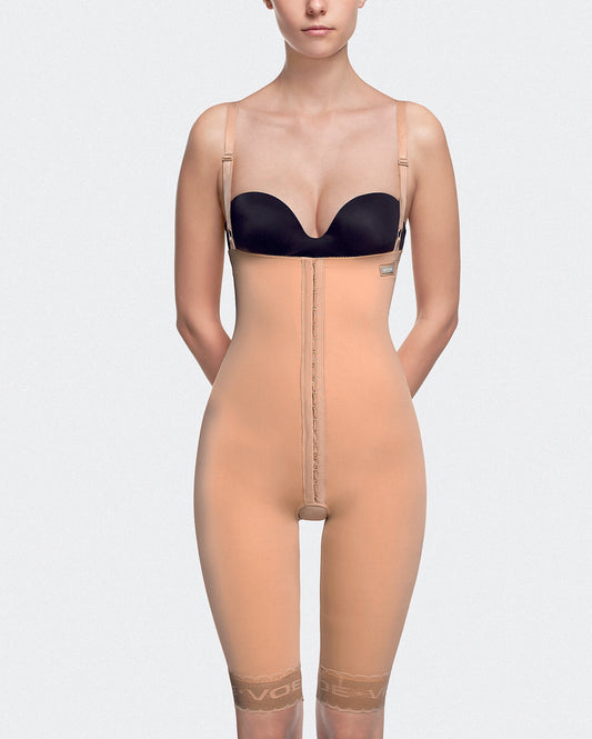 Compression Bodysuit | High - Waist | Above - Knee Length