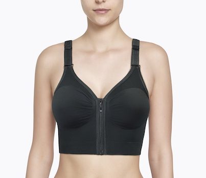 Post Surgical Bra/Bralette| Front Zippered closure | Model: Nora